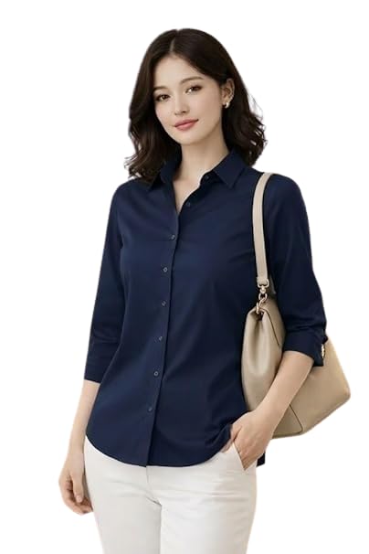 Women Shirt | Formal Office Wear Viscose Rayon Shirts for Women